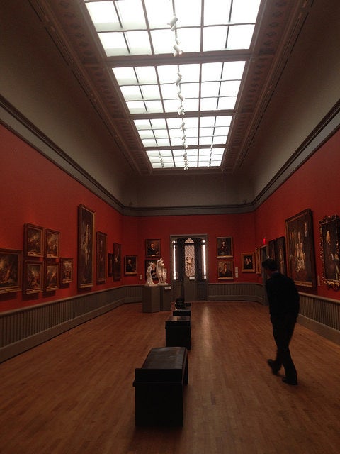 A portrait wing in the Yale University Art Gallery.