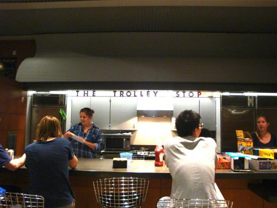 &quot;The Trolley Stop&quot;, Calhoun College's buttery.
