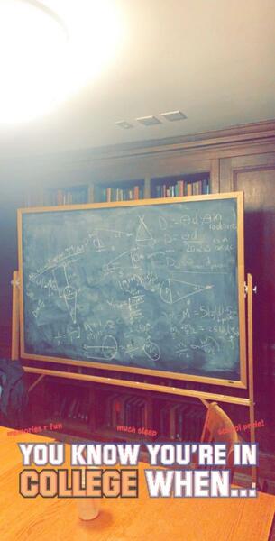 chalkboard astronomy notes