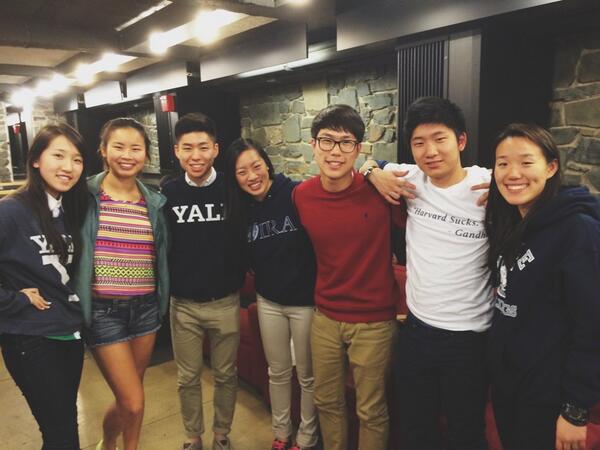 Before my departure, we took what I thought would be my last picture at Yale. Today, they're my best friends. 