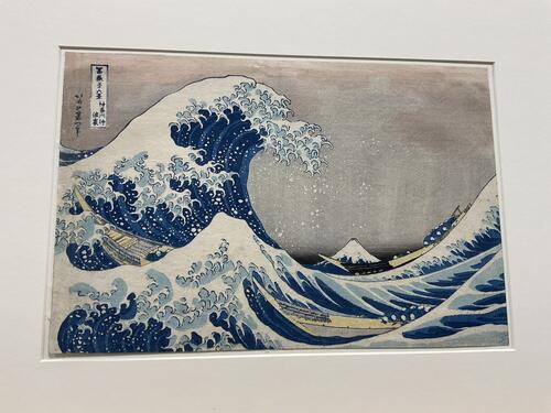 Japanese Print of Great Wave off Kanagawa
