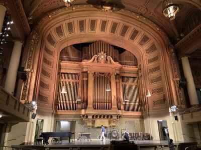 Woolsey Hall, Yale's main concert hall