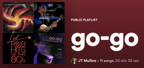 A screenshot of a Spotify playlist cover.