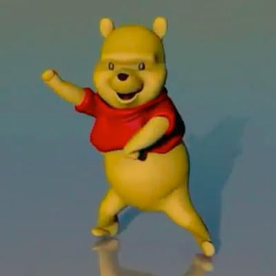 dancing winnie the pooh