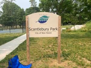 Scantlebury Park Sign