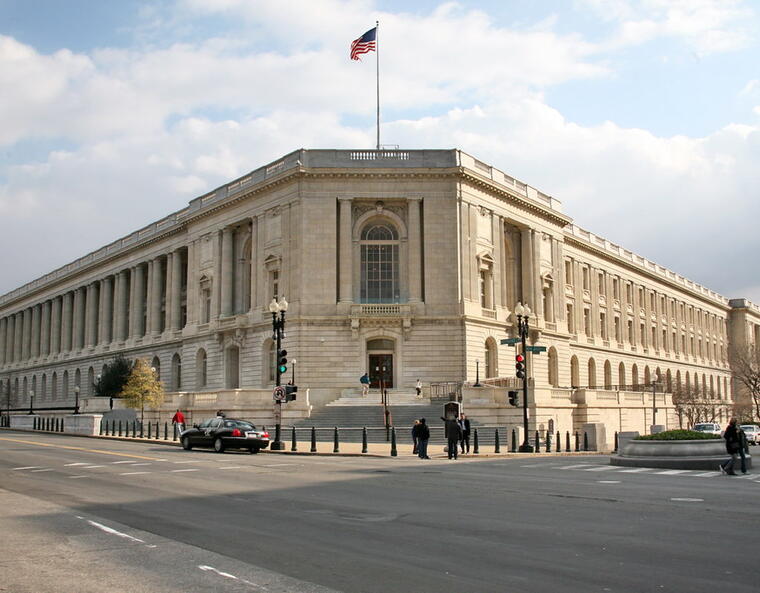 The Cannon House Office Building in Washington, D.C.