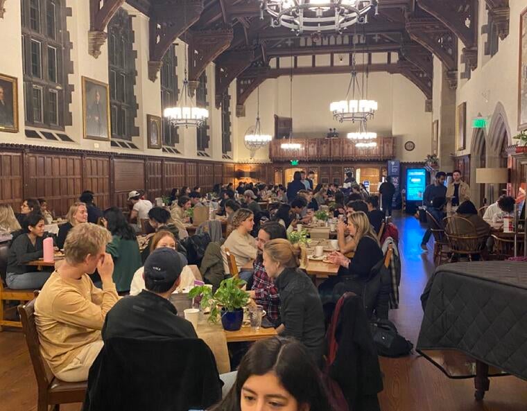 Thanksgiving Dinner at Yale