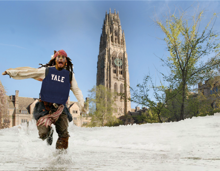 Pirate at Yale