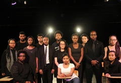 The diverse cast and crew of "Exception to the Rule".
